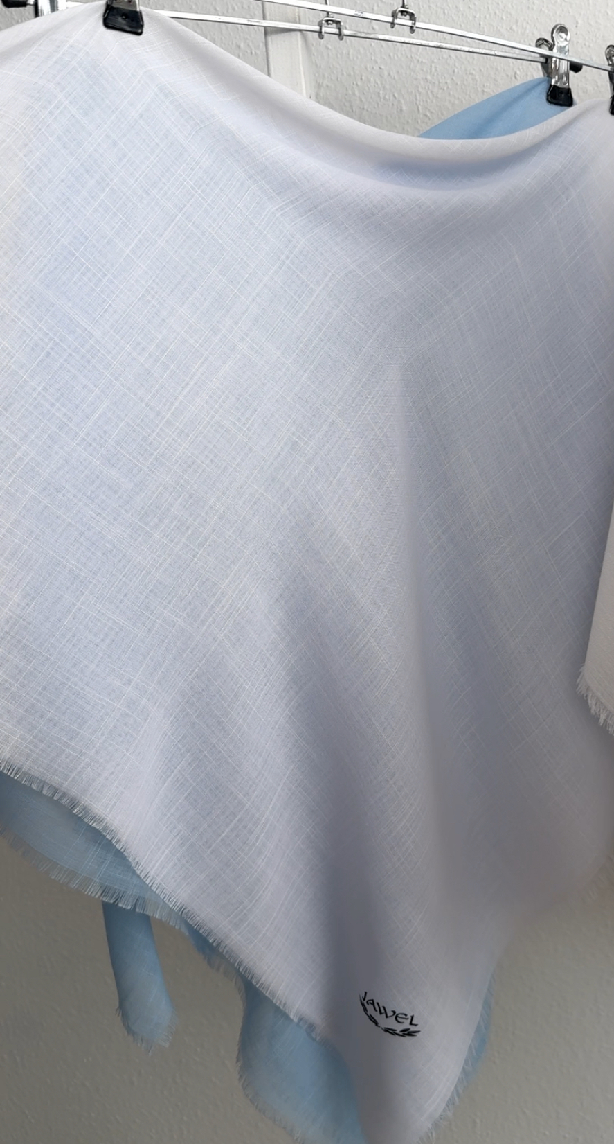 "Хустка ""Льон гладкий"" білосніжна 1156-01"