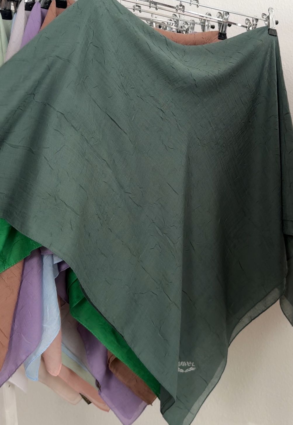 "Хустка ""Жатка батистова"" хвоя 1157-21"