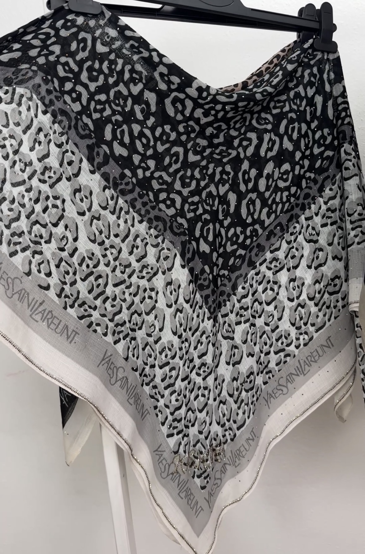 "Хустка Лнопард каменці сірі 1198-03"